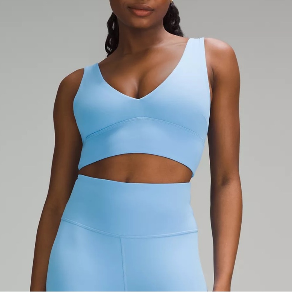 Lululemon Align Bra (C/D) Aero Blue Size 10